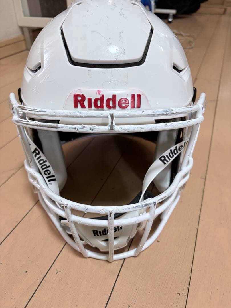 Riddell 美品 アメフトヘルメット フレックス ホワイトMサイズ