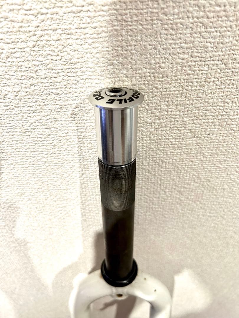 スレッド アヘッド リジット フロントフォークOS mtb26インチ　Vブレーキ