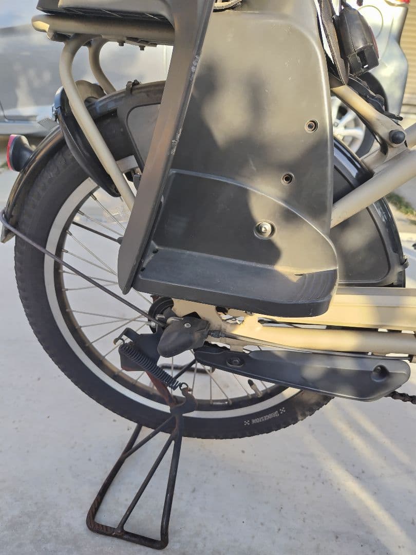【shima】子供乗せ　ブリヂストン　3人乗り ビッケ ポーラーe