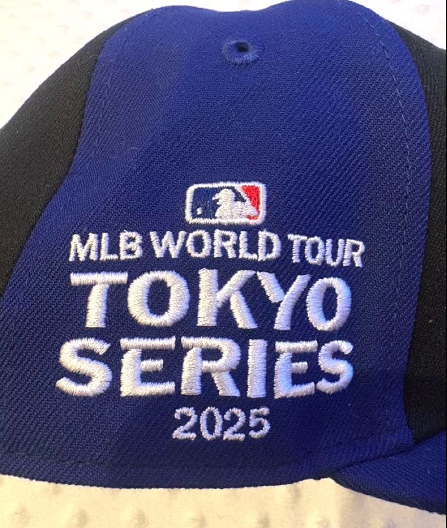 最終値下げ 新品未使用2025MLB東京シリーズ 巨人&ドジャースコラボキャップ