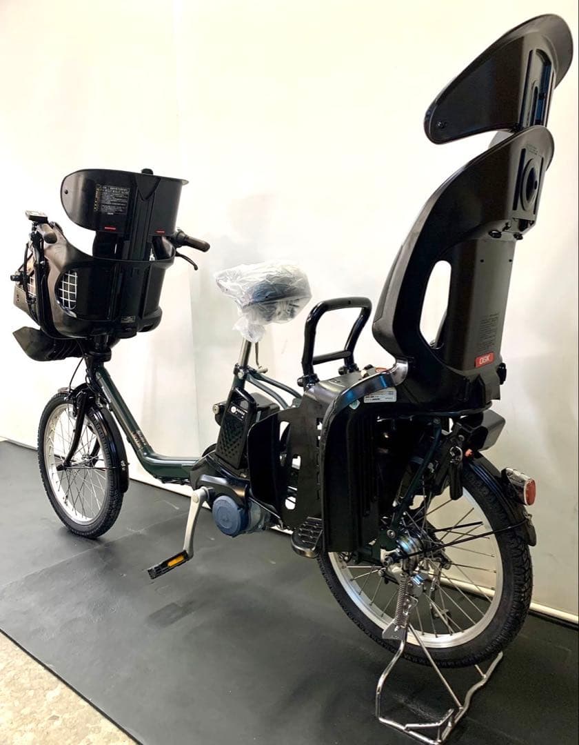 1年保証 送料無料　新型　パナソニック　ギュットミニ　カーキ　電動アシスト自転車