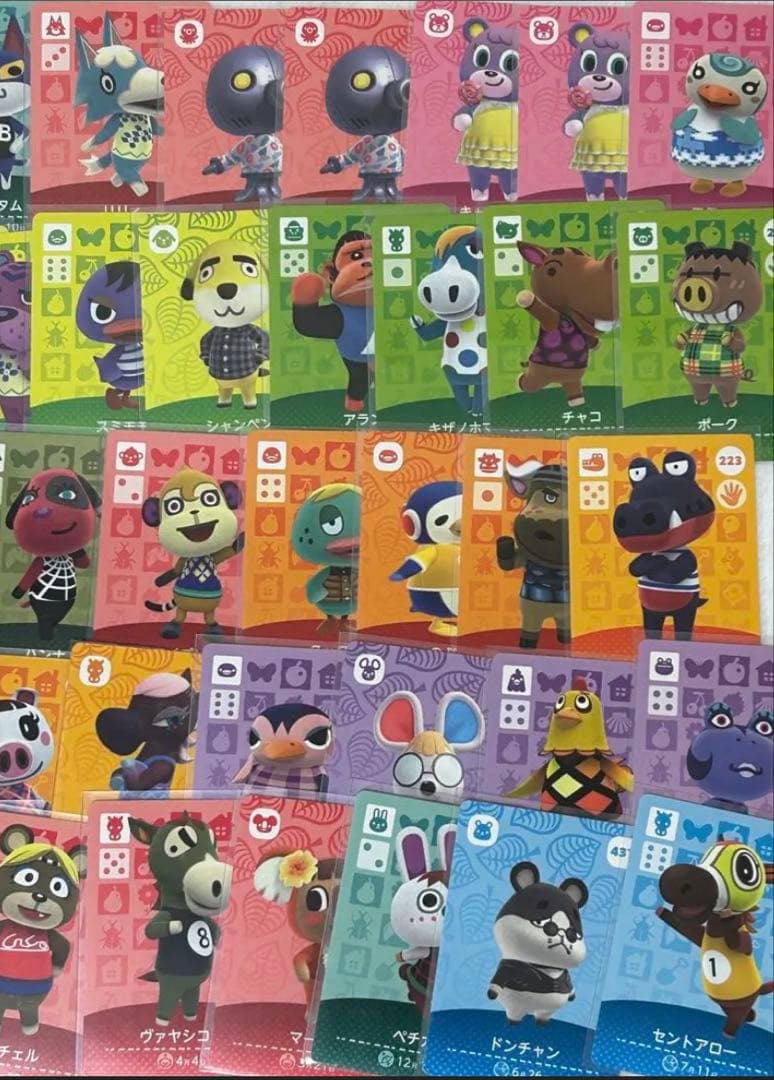 あつまれどうぶつの森 amiiboカード 136枚 まとめ売り 被りあり