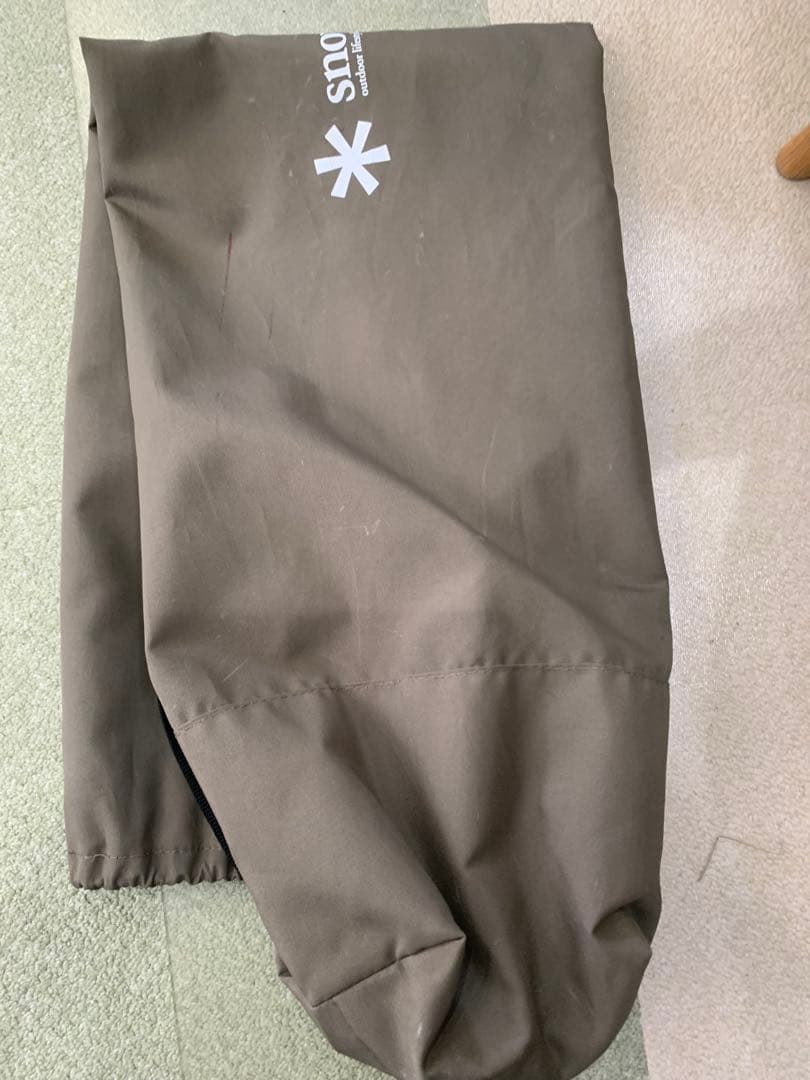 スノーピーク　ローチェア30 オレンジ中古品
