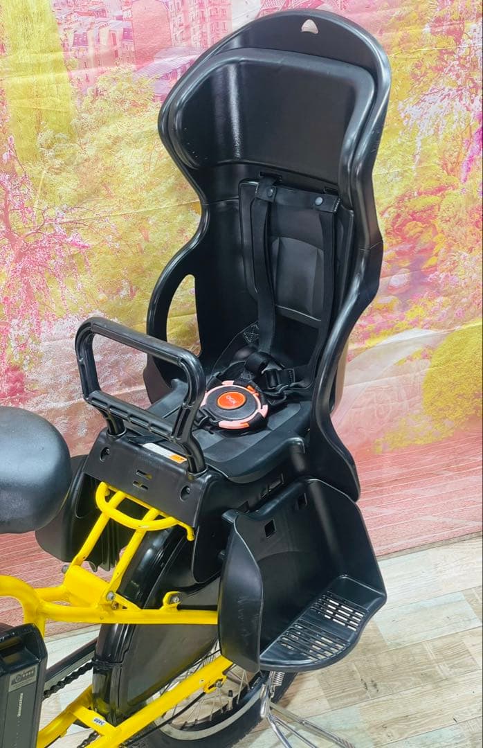 ZK3480 電動自転車 ブリヂストン アンジェリーノ 子供乗せ 20インチ