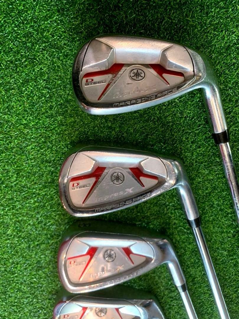 ヤマハ　インプレス X D STEEL アイアンセット　5〜P フレックスS