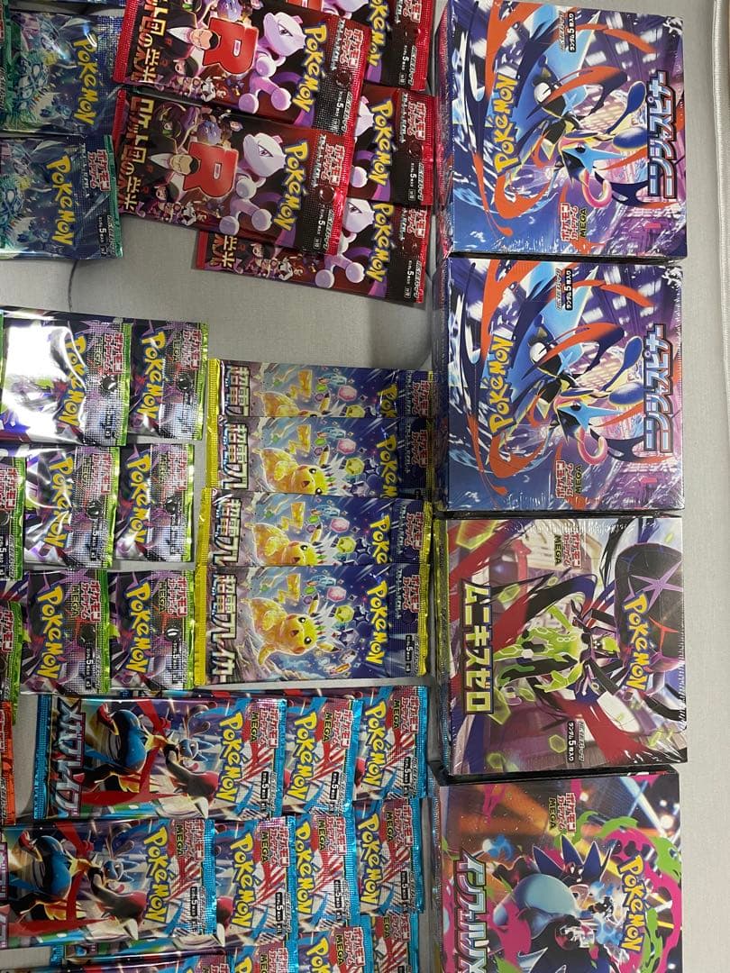ポケモンカード　シュリンク付きBOX 引退まとめ売り 計4BOX＋49パック
