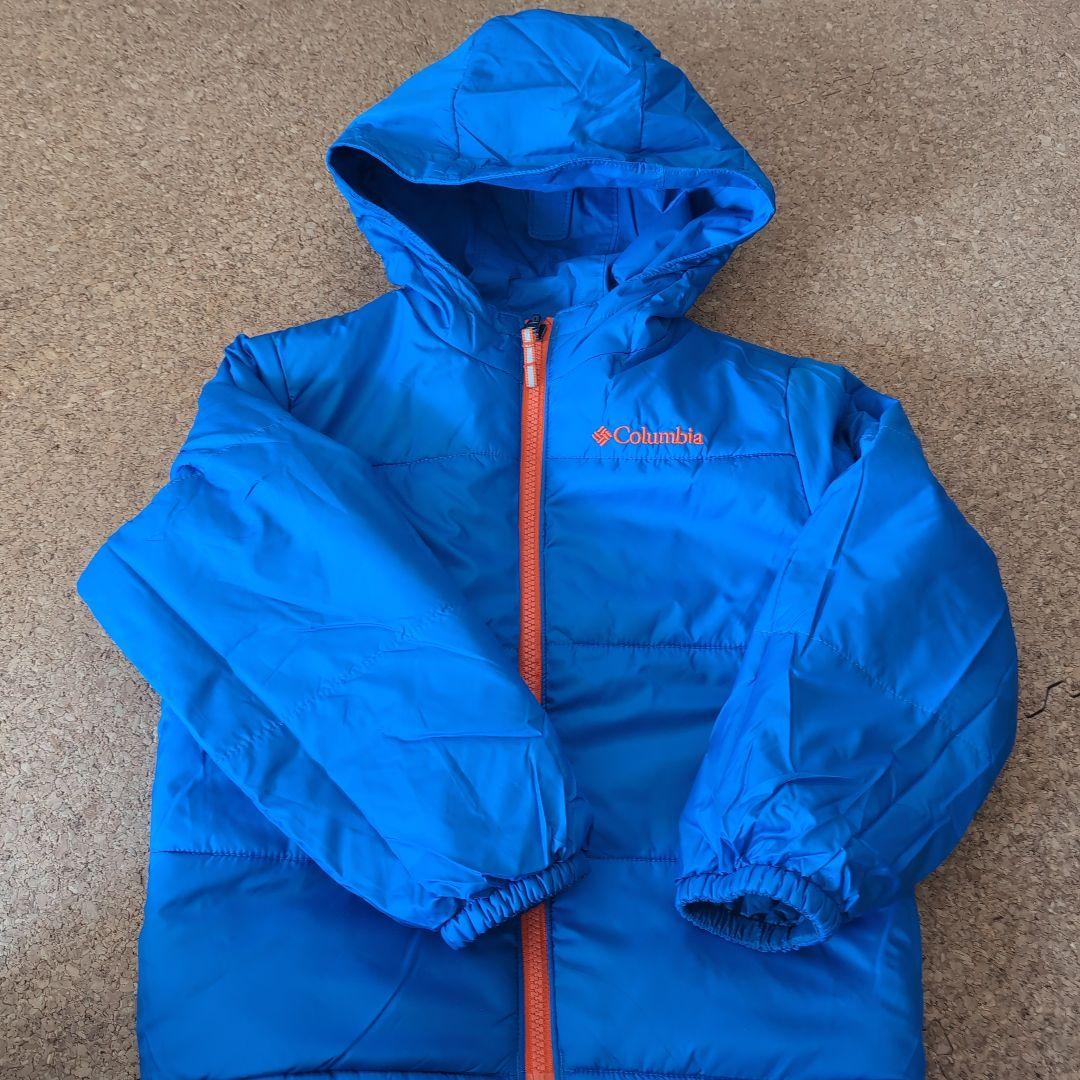 美品Columbia キッズスキー、スノボウェア上下セット105-120cm