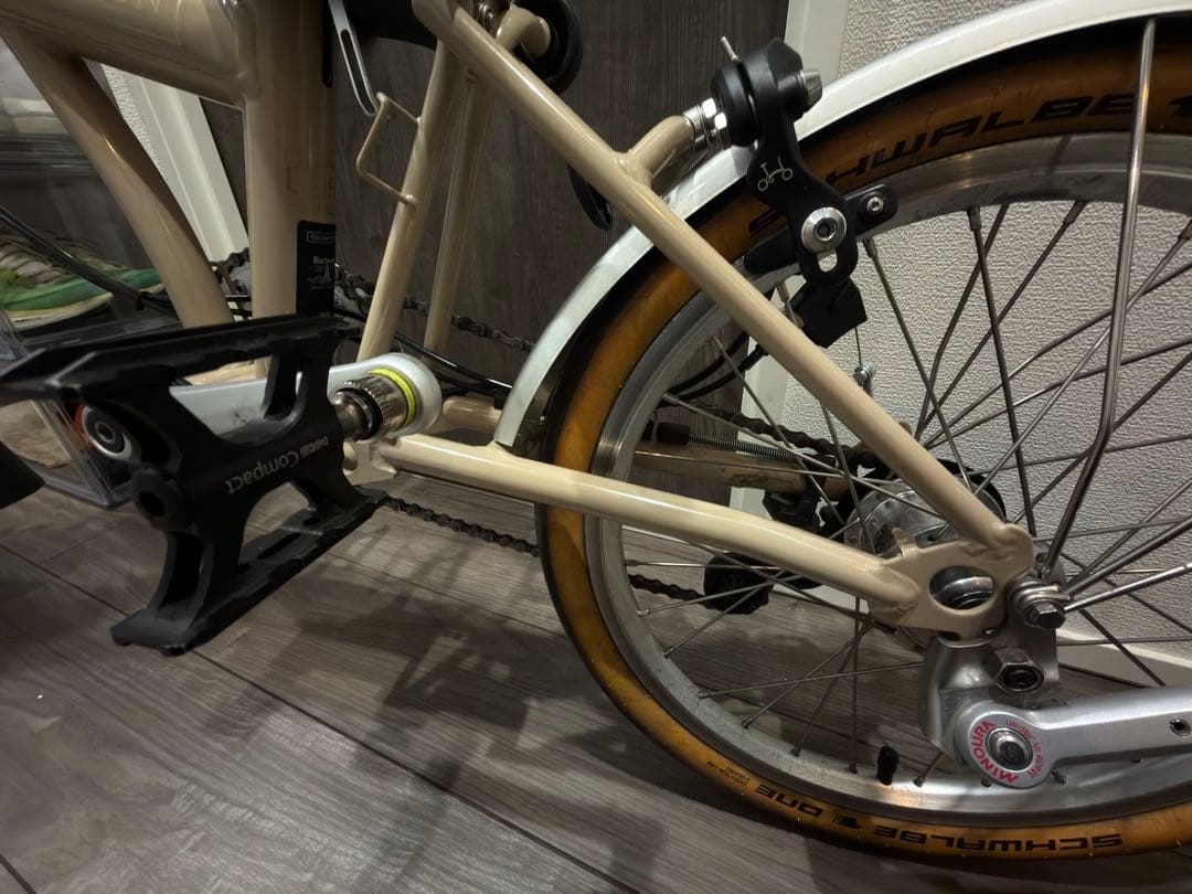 自転車本体 brompton barbour