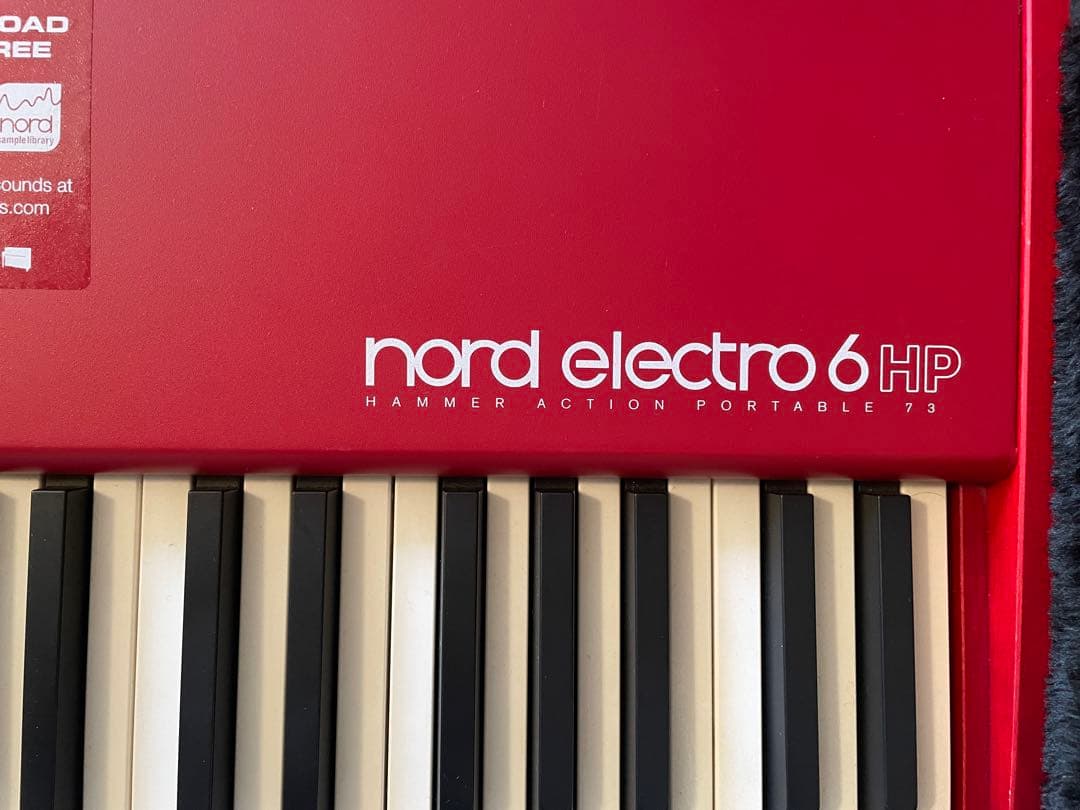 Nord Electro 6 HP 73 + 純正ソフトケース　動作確認済