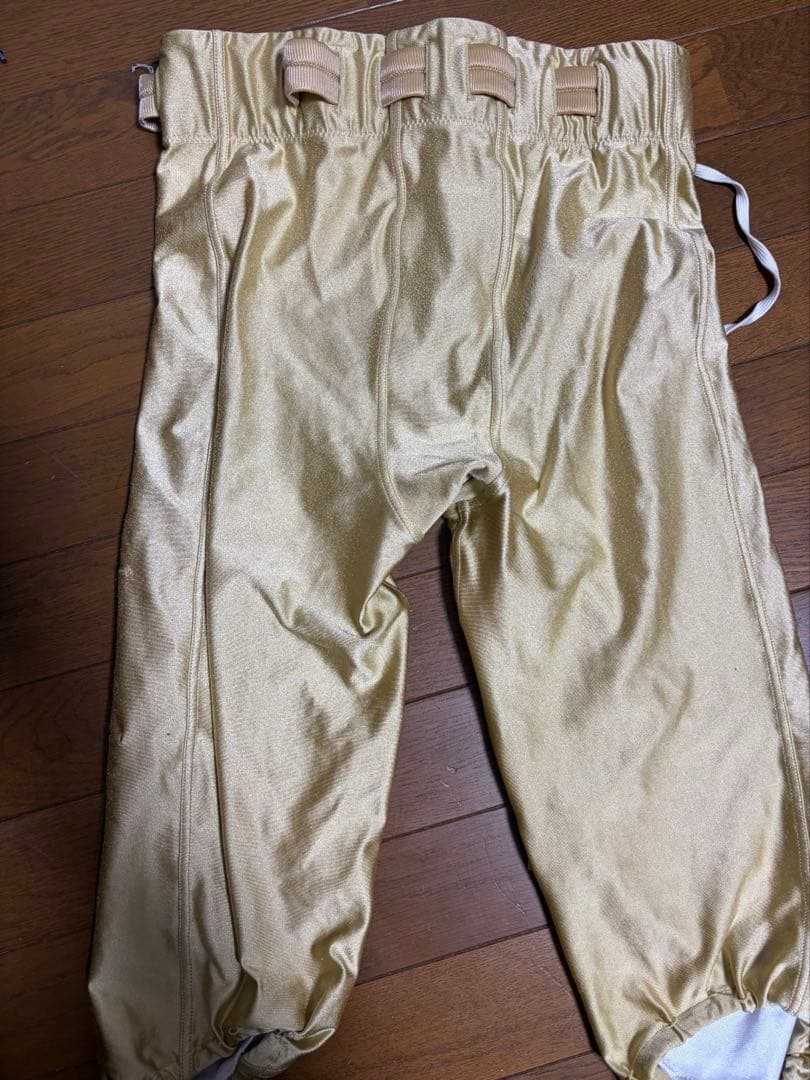 KAISERS アメリカンフットボールパンツ ゴールド