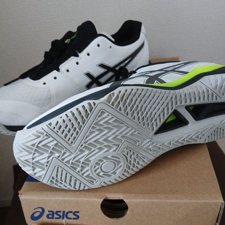 【超美品】ASICS バレーボールWIDE　24.5cm