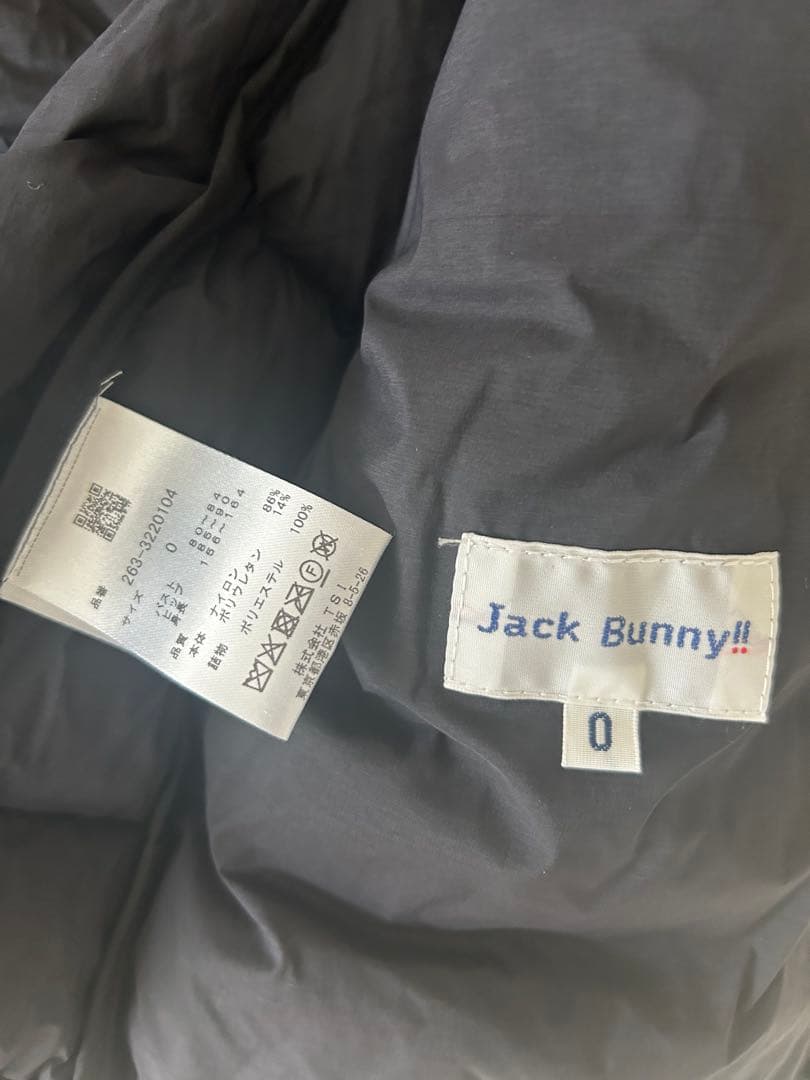 【新品】Jack Bunny ブラックジャケット