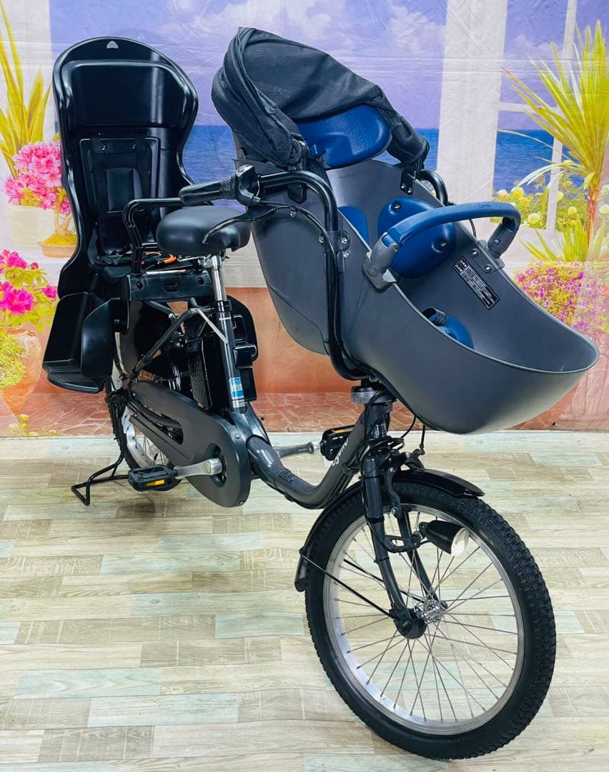 すもも　ギュットクルームDX16AH！⭐️電動アシスト自転車Y3549