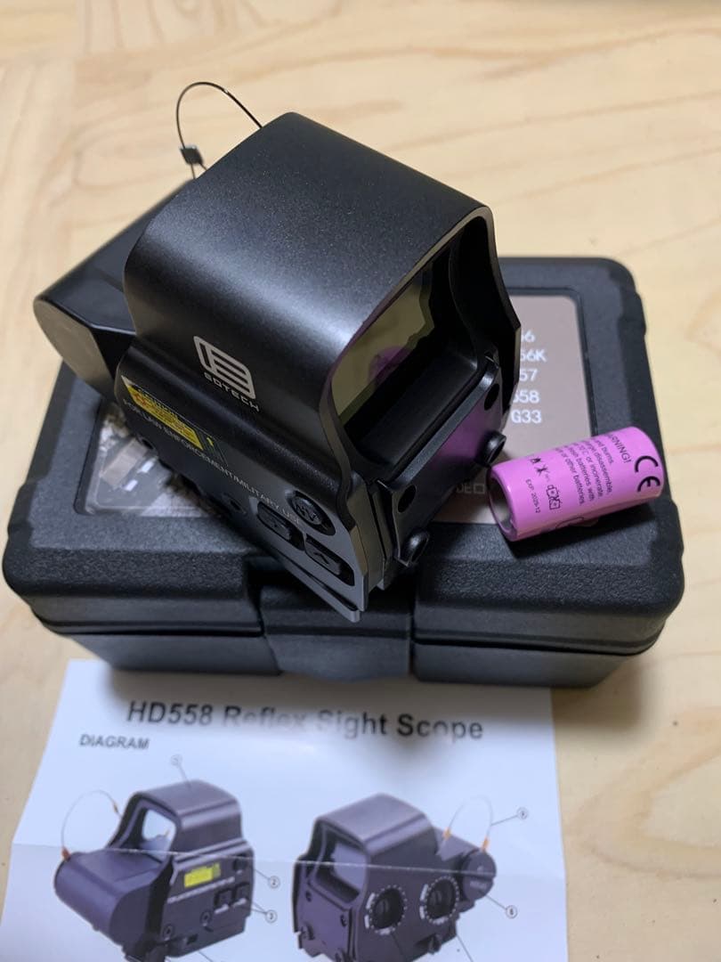 新品、未使用品EoTech 558ドットサイト G33-3倍ブースター セット
