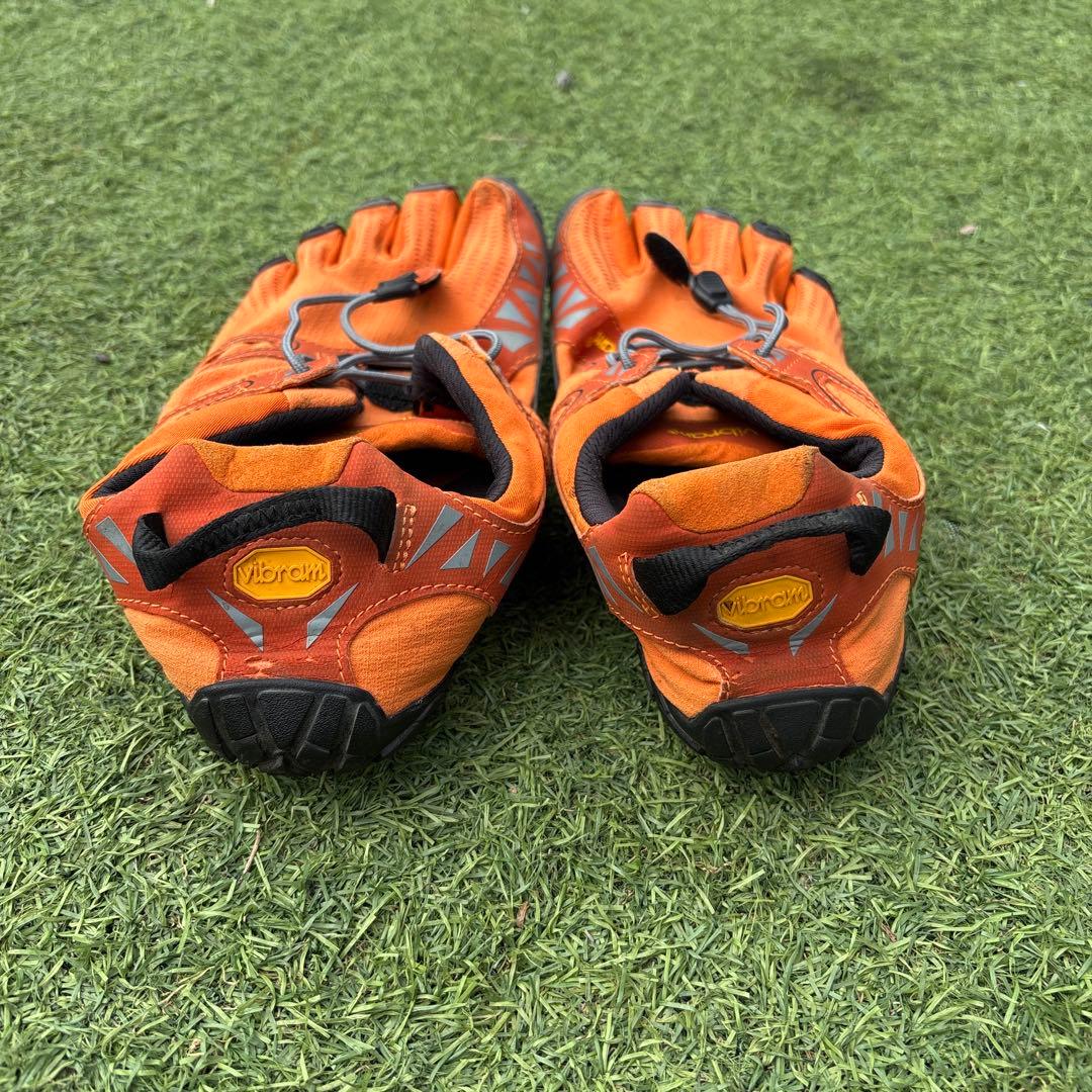 Vibram 5本指シューズ オレンジ 26cm