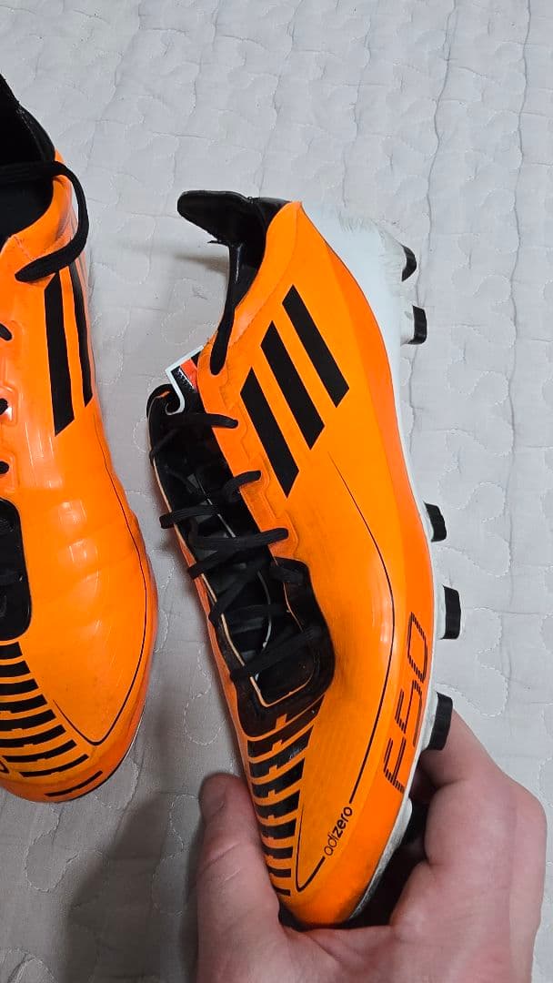 adidas F50 オレンジ スパイク