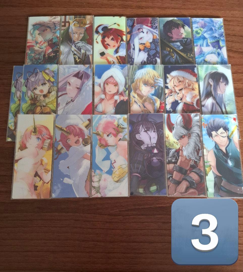 FGO　最終再臨展　編成画面風カード　まとめ売り