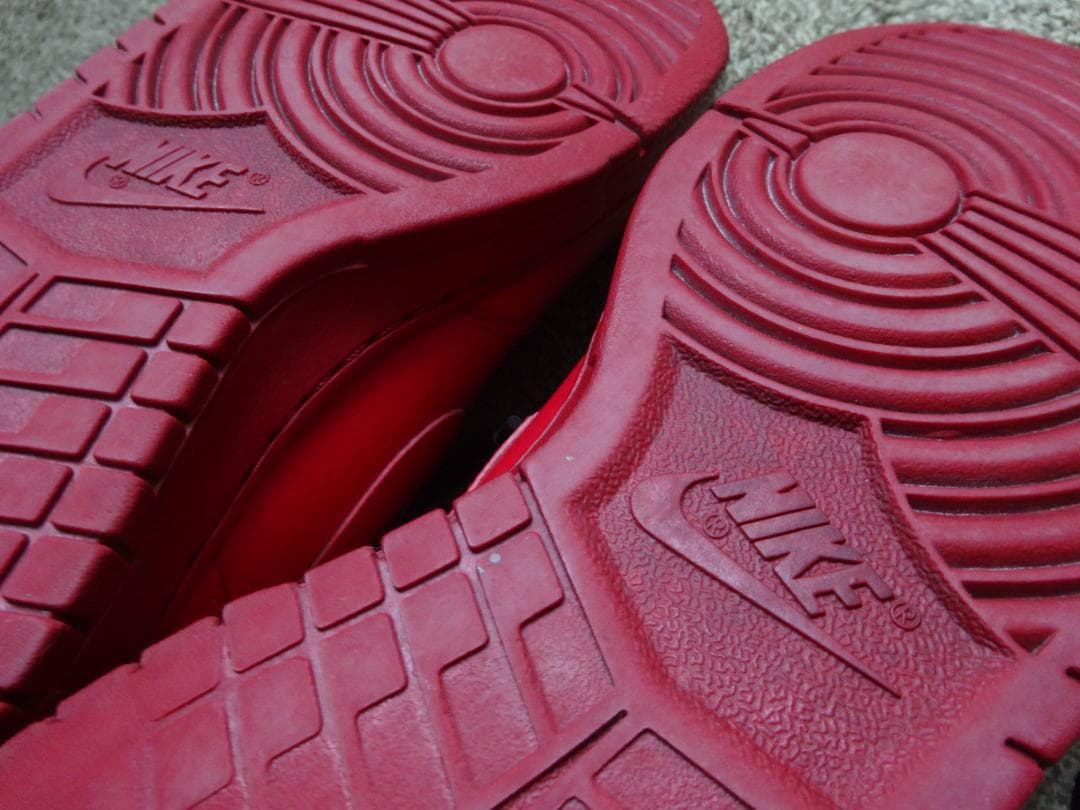 NIKE　スニーカー　ジョーダン　レッド　ブラック　27cm　308808赤黒