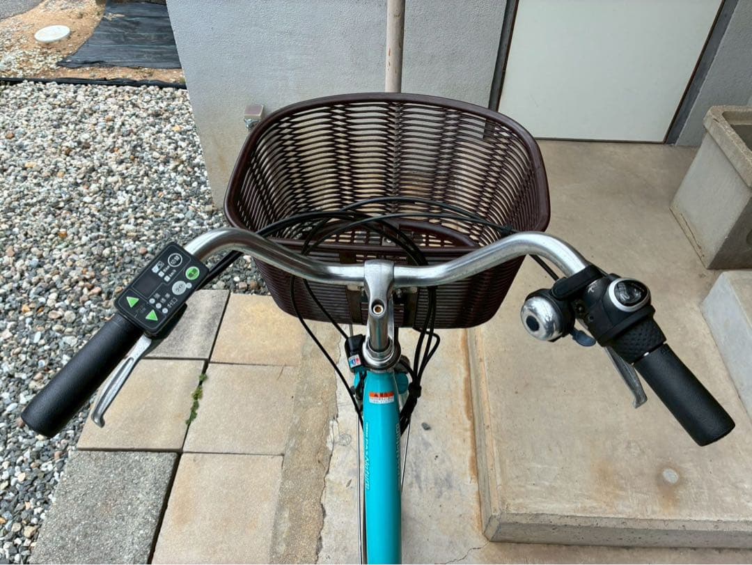 電動自転車　№ 8571 ヤマハ パスナチュラ 26インチ ミントブルー