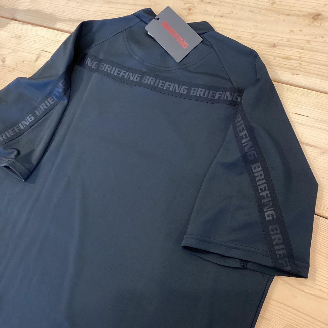 新品　正規品　BRIEFING BACK LOGO LINE HIGHNECK