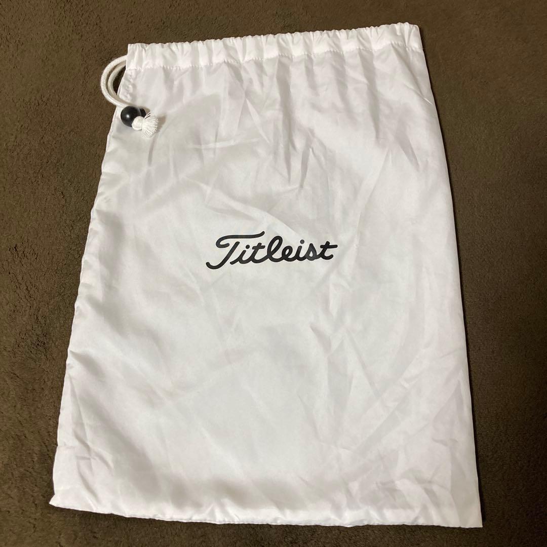 Titleist レインウェア Lサイズ ホワイト/ブラック