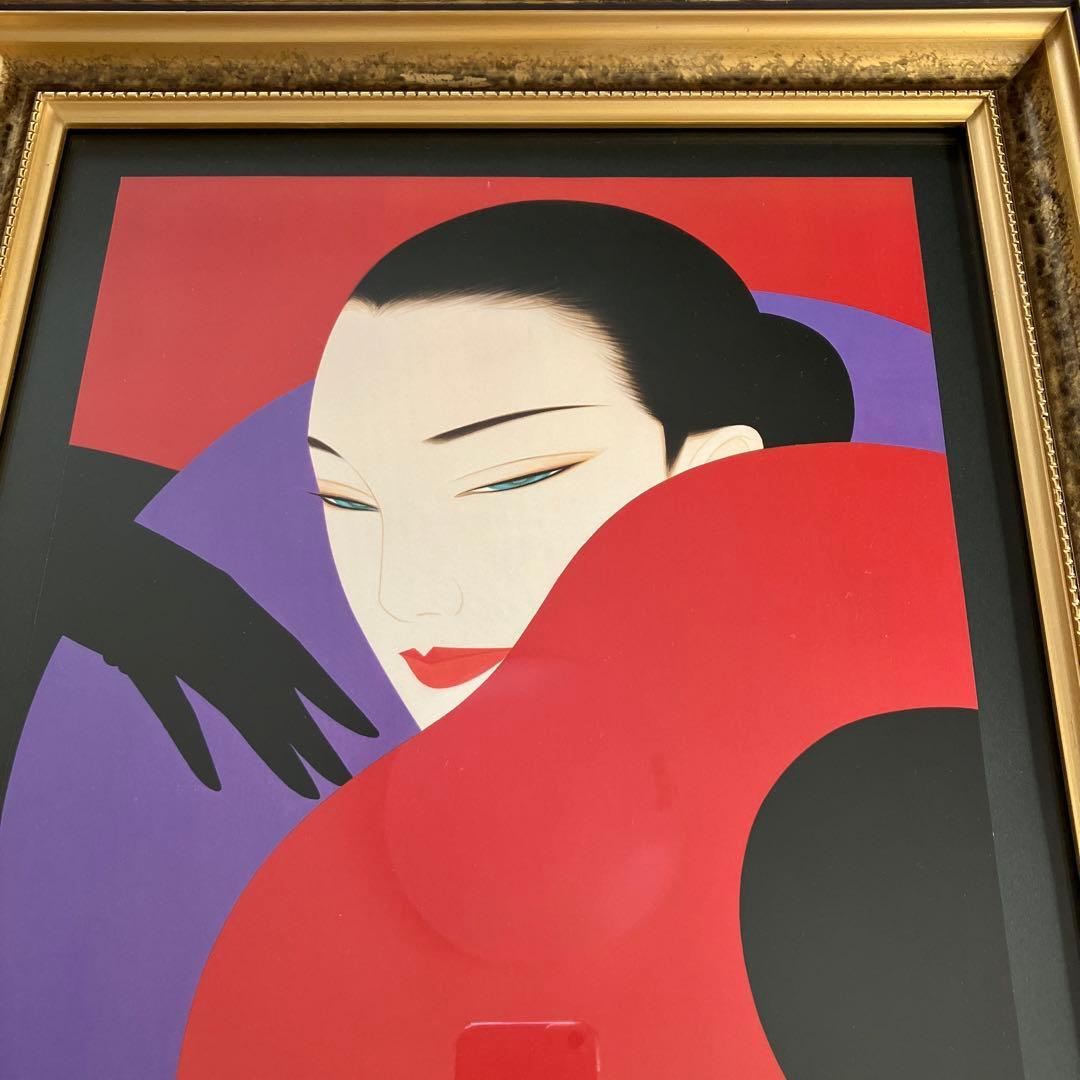 鶴田一郎　アートポスター　印刷物