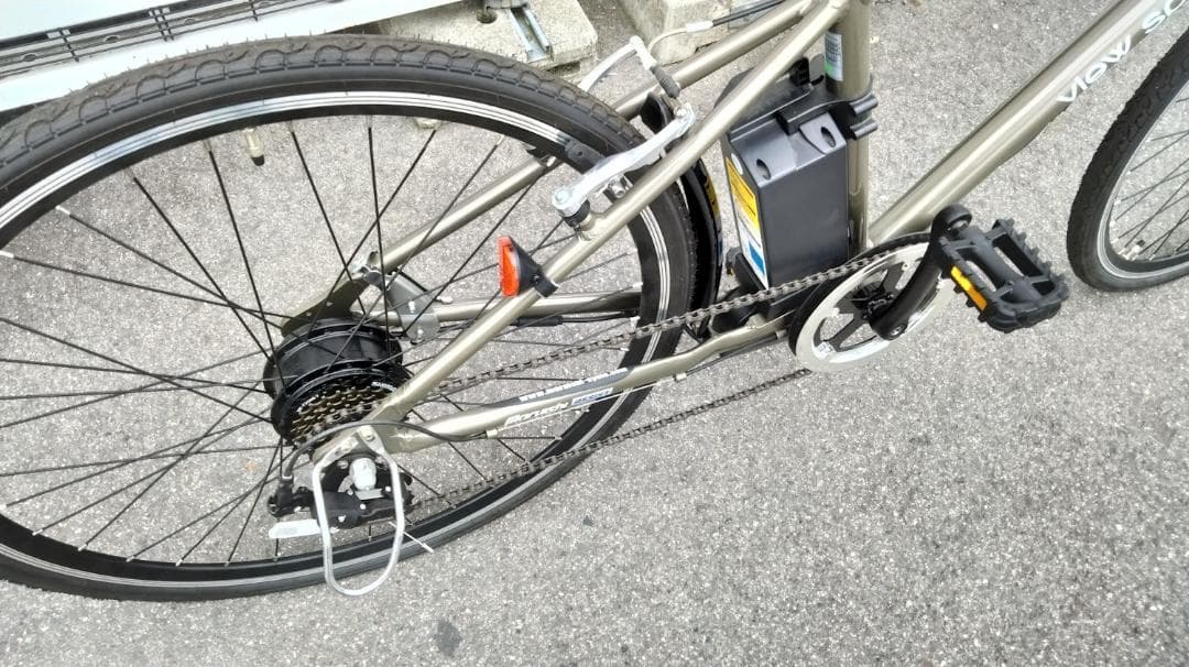 丸石サイクル ビュースポルティーボ ex 700×32C ブラウン 新品・訳あり