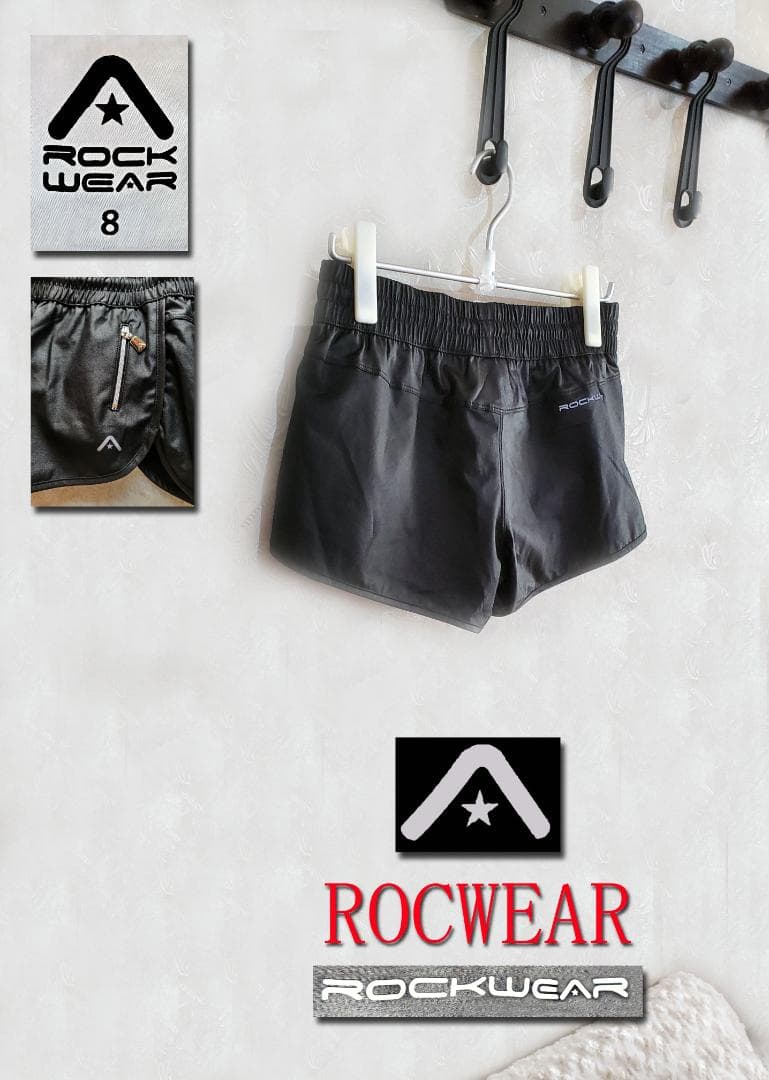 ROCWEAR(ロカエアー)ランニングパンツショートno24