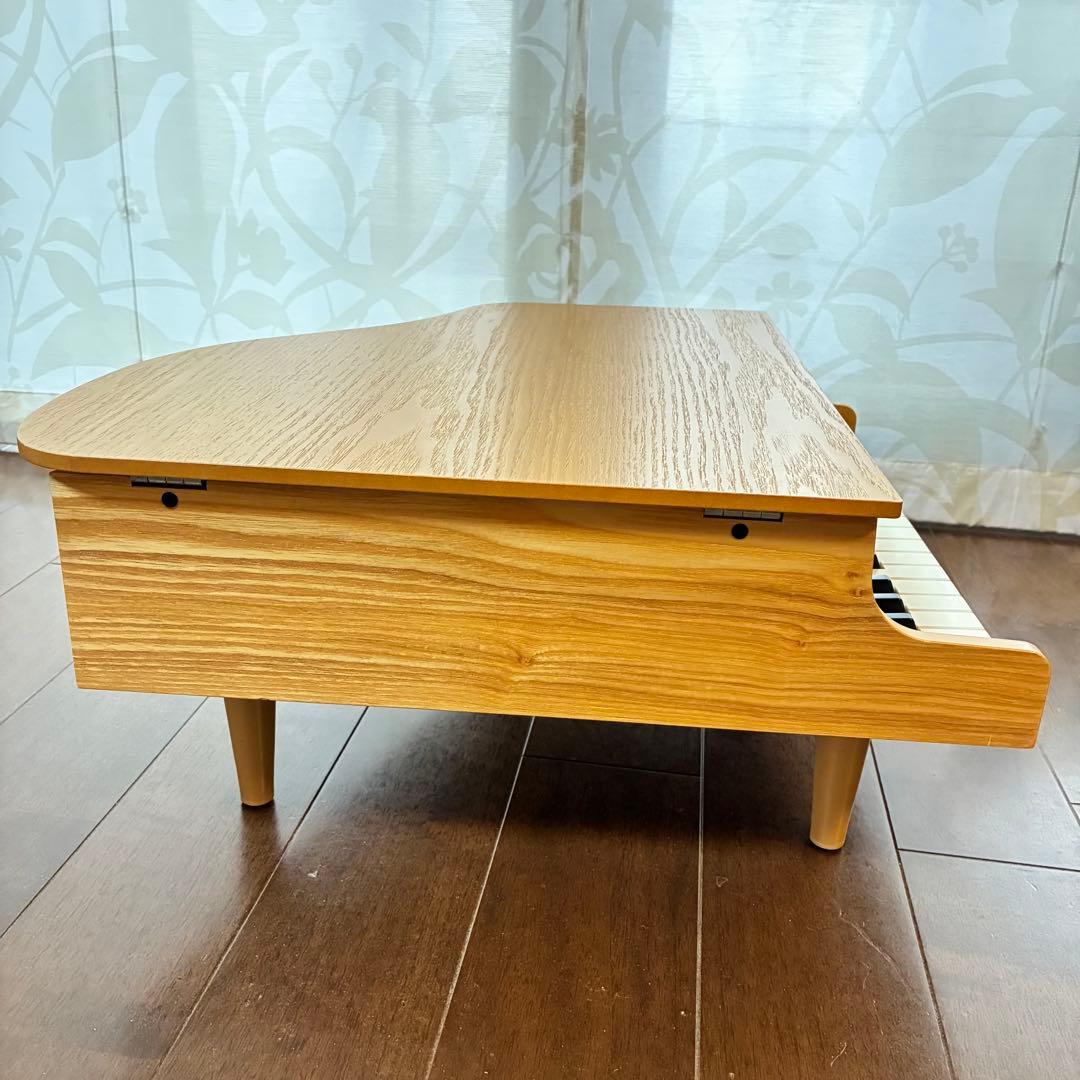 河合楽器KAWAI グランドピアノ ナチュラル　ミニ　トイ　おもちゃ　木製ピアノ