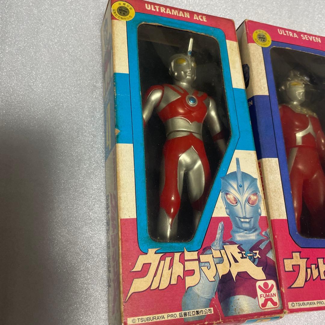 【中国版バンダイ】ウルトラマン 箱付ソフビ マルサン ウルトラヒーローシリーズ