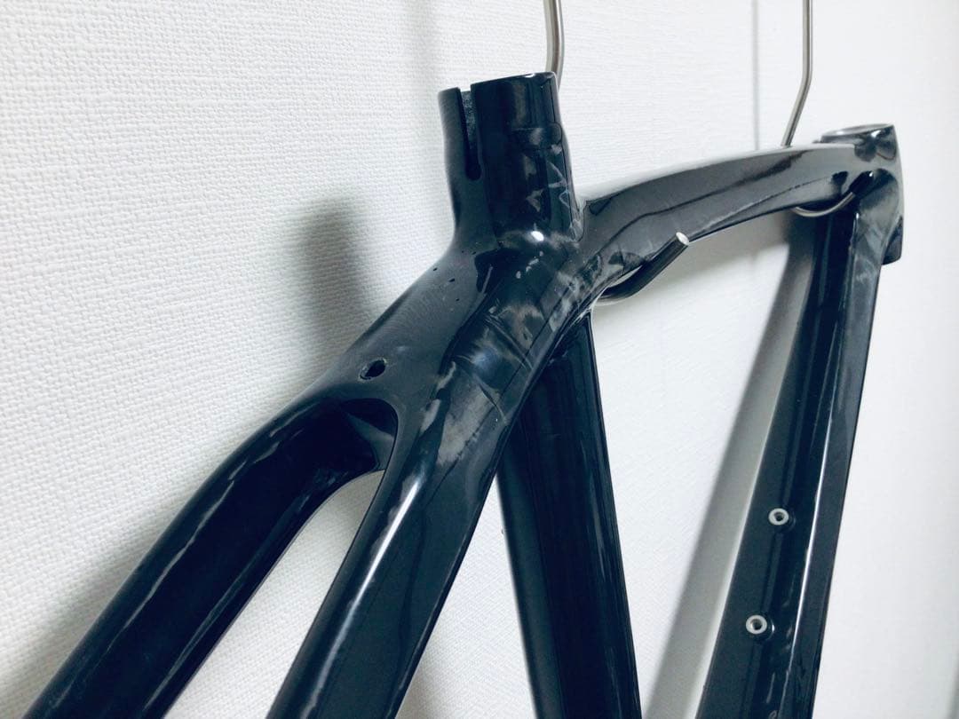 TNi フルカーボン ロードバイクフレームセット S43 光沢無地 未使用品
