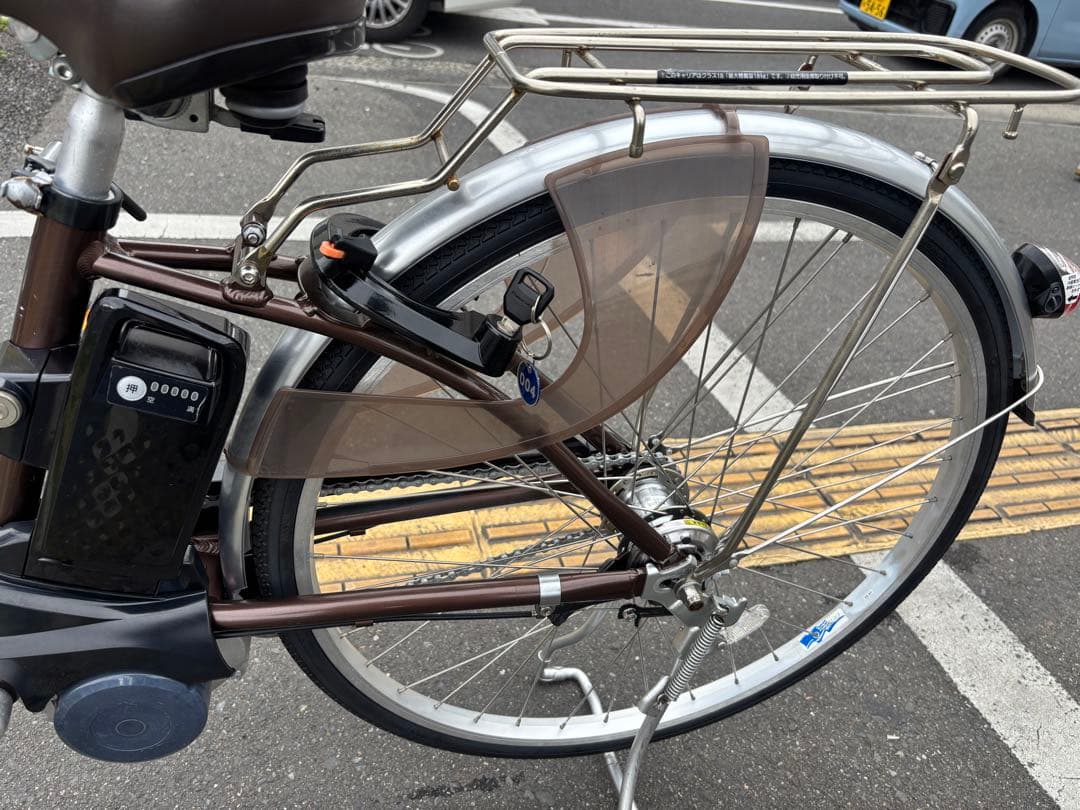 004中古 Panasonic電動アシスト自転車　12Ah 大阪