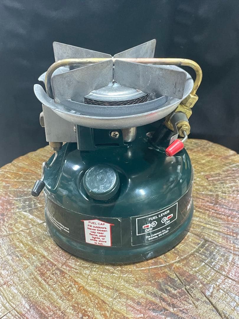 【中古動作確認済】Coleman 508 シングルバーナーコンロ＋【ケース付】