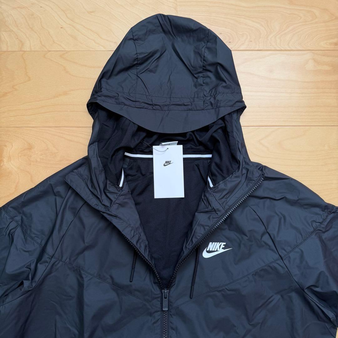 NIKEナイキ　ウィンドブレーカー　ウィンドランナージャケット　黒　XL 新品