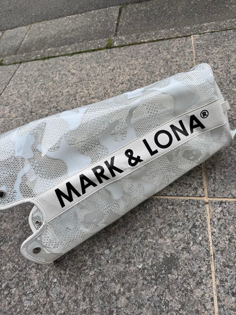 MARK & LONA ゴルフバッグ・キャディバッグ　ホワイト