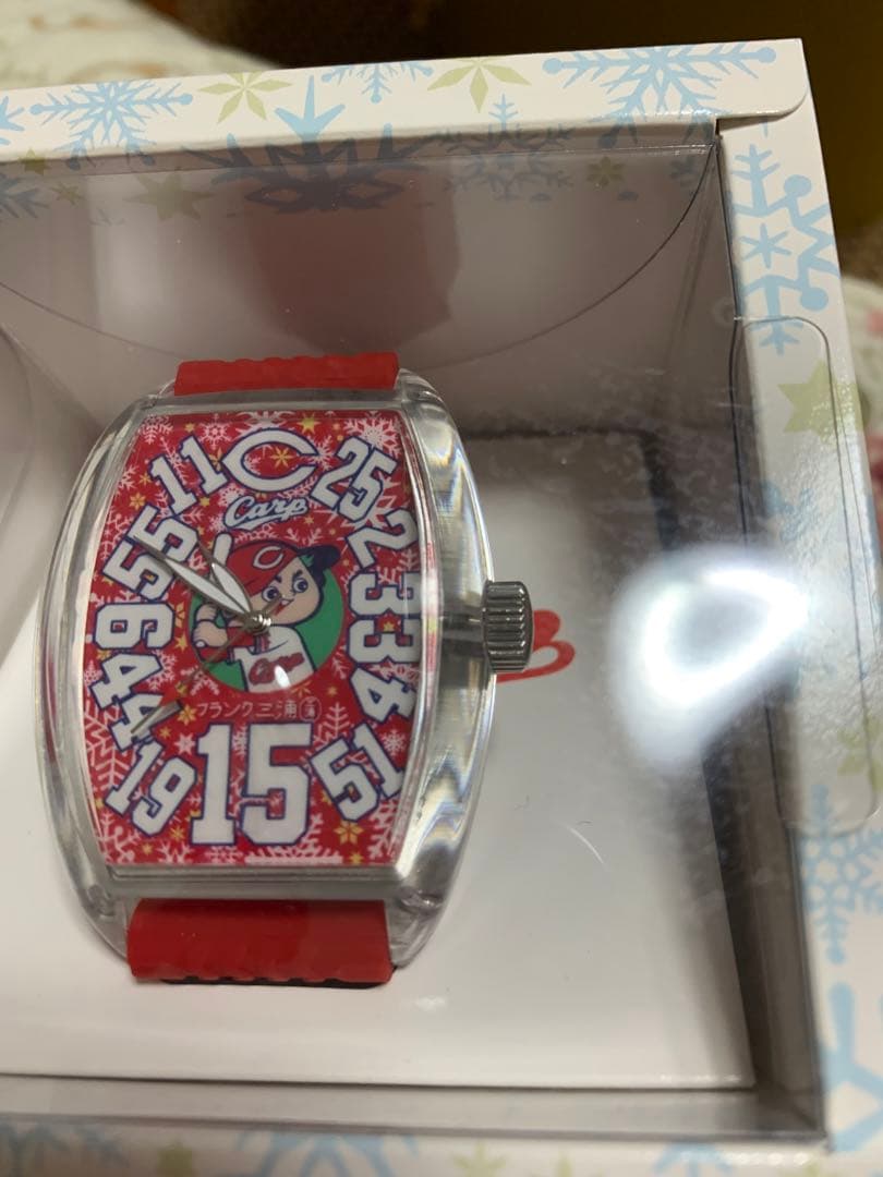 カープ　フランク三浦　腕時計