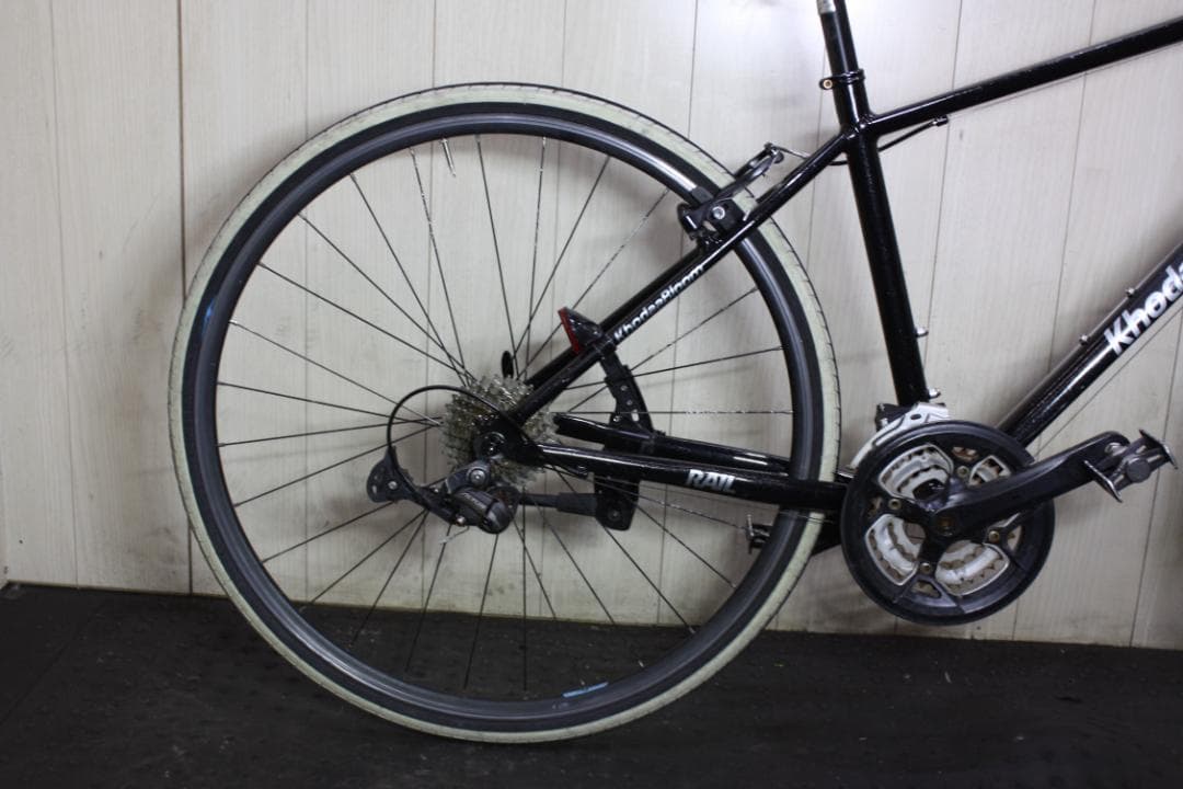 コーダーブルーム rail 700C アルミ 27速 440mm クロス 黒