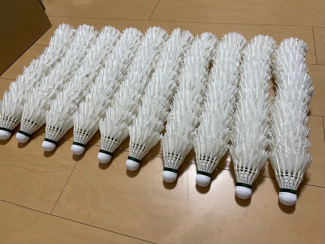中古　シャトル　120個　1箱　トマスカップ　ハイブリッド　3番　10ダース
