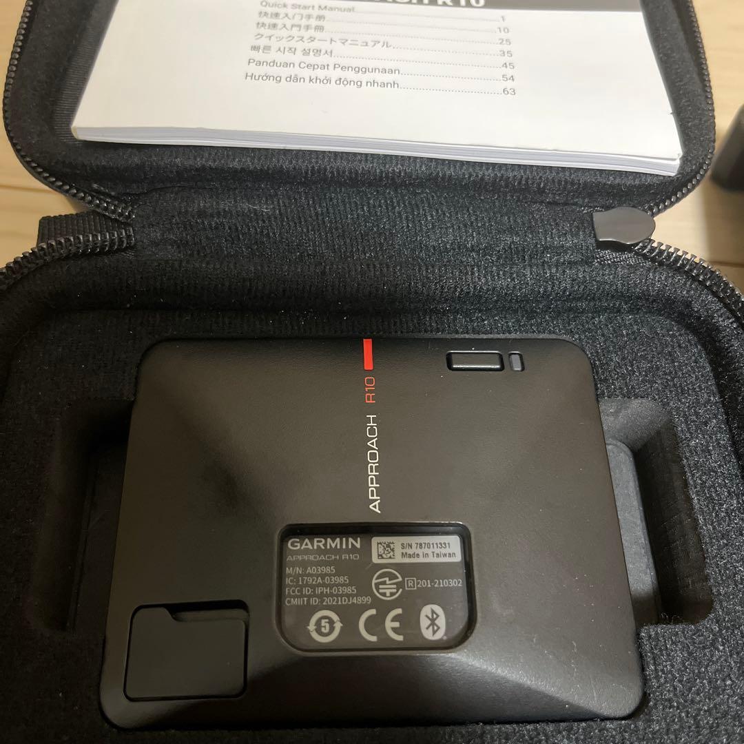 GARMIN APPROACH R10 ゴルフ弾道測定器　距離計測