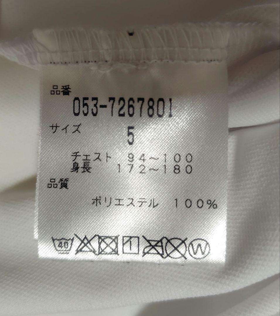 PEARLY GATES ハーフジップゴルフシャツ ホワイトメンズ