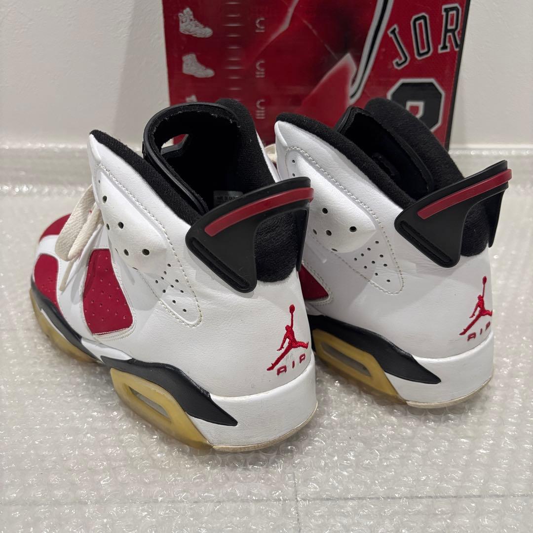 Air Jordan VI Carmine 26.5cm コレクションボックス
