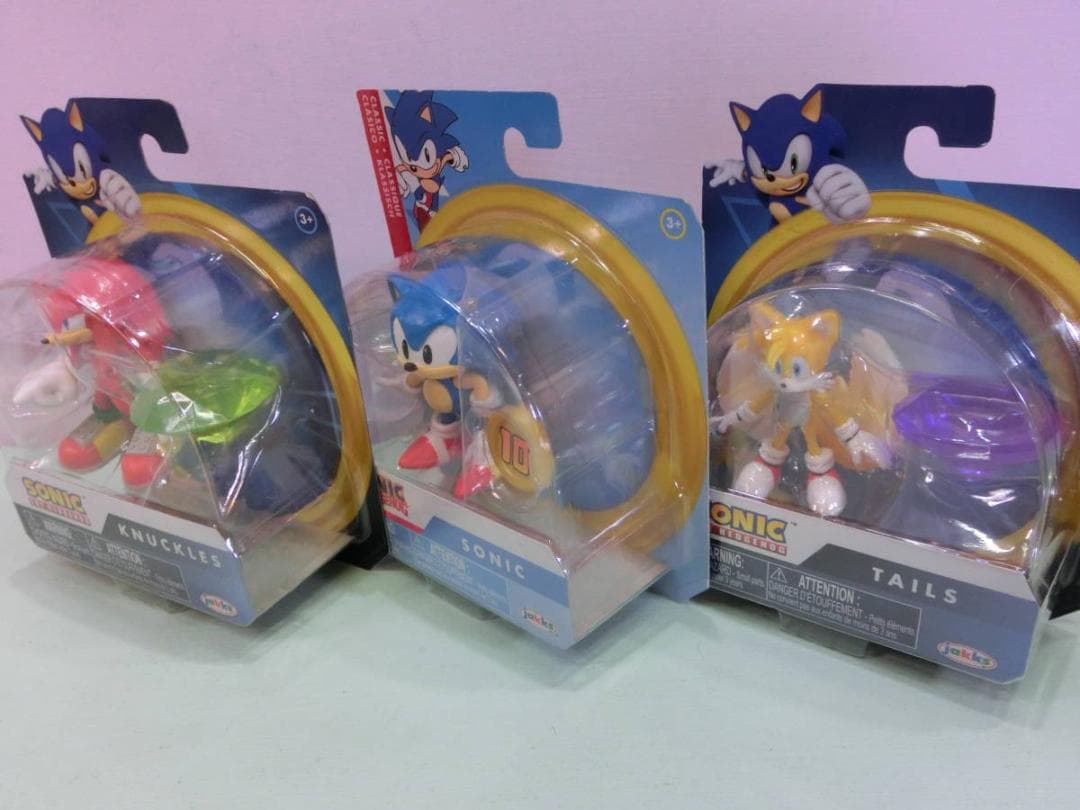 SEGA セガ ソニック ザ ヘッジホッグ＆ナックルズ&テイルズ フィギュア