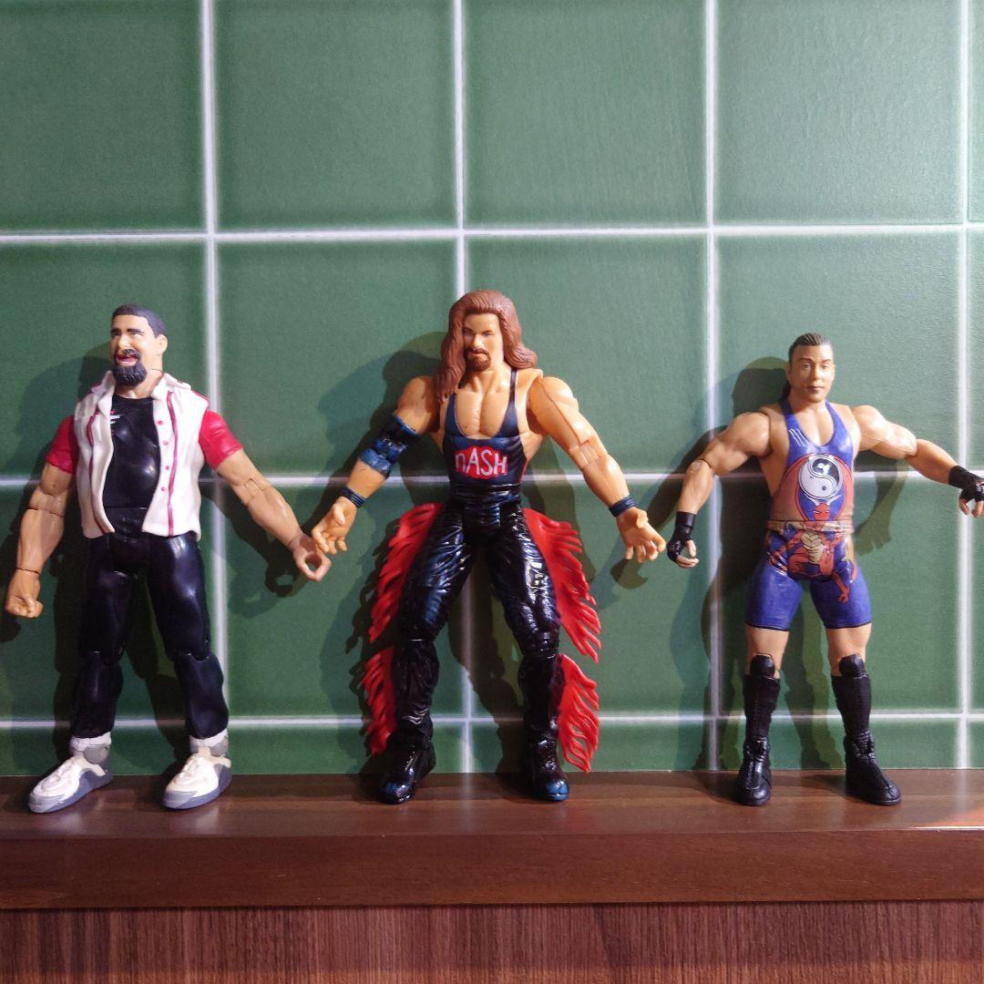 23体セット　WWE WWF WCW nWo プロレスフィギュア　　まとめ売り