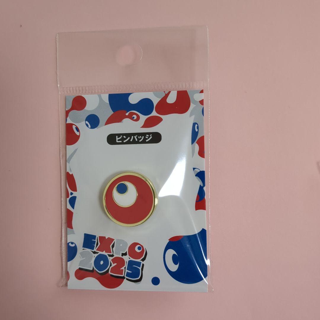 【希少】EXPO 2025　コミャクピンバッジ 黒・ノーマル4種　新品・未開封