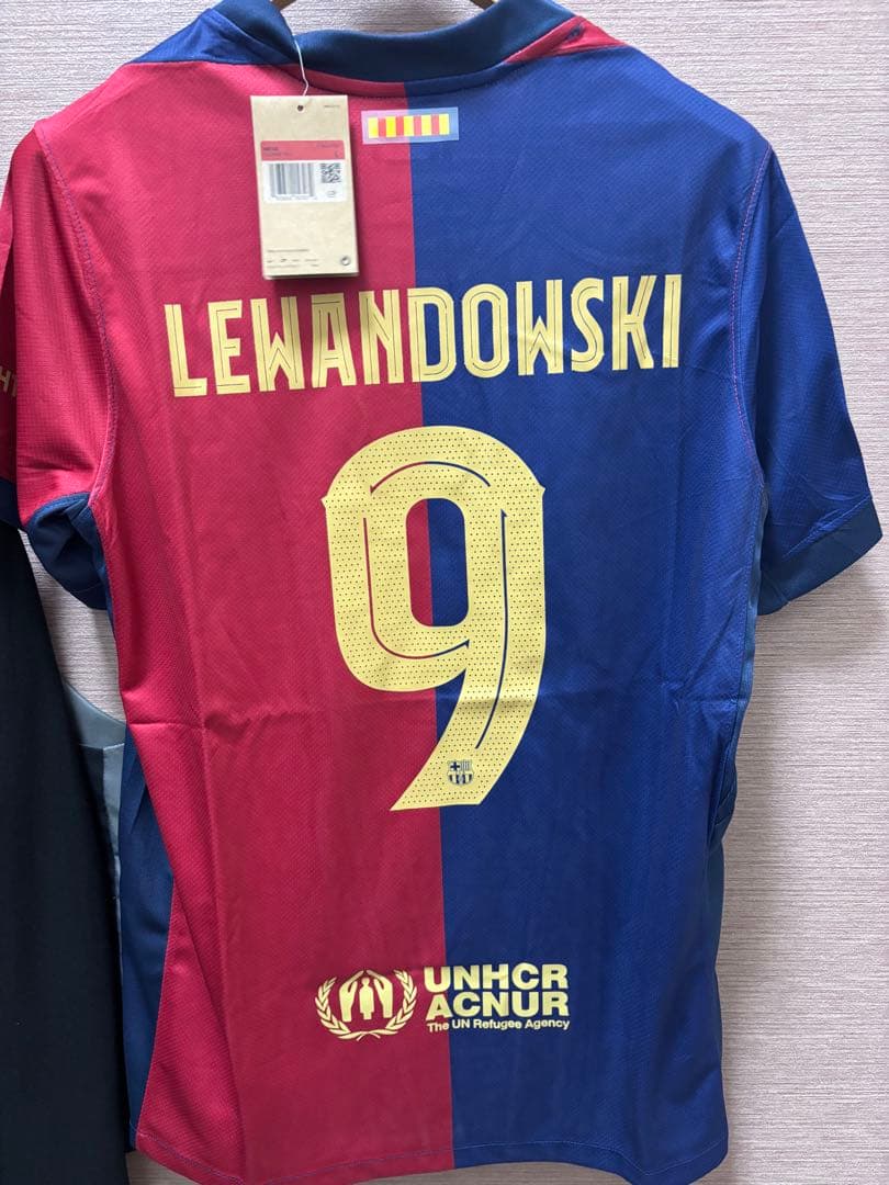 バルセロナ　レプリカシャツ　Lewandowski 9番