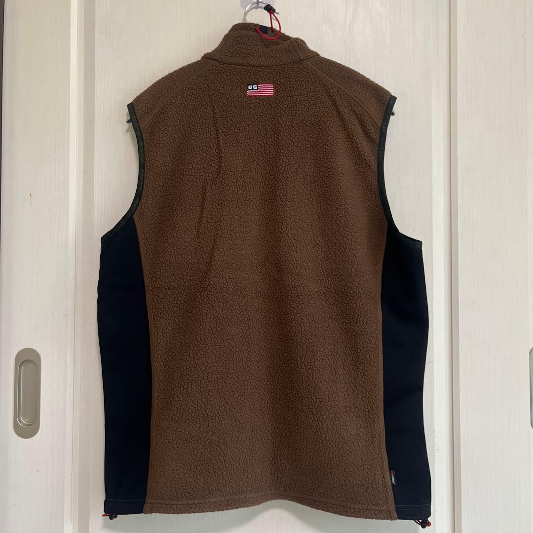 【美品】BRIEFING MENS POLARTEC FLEECE VEST L