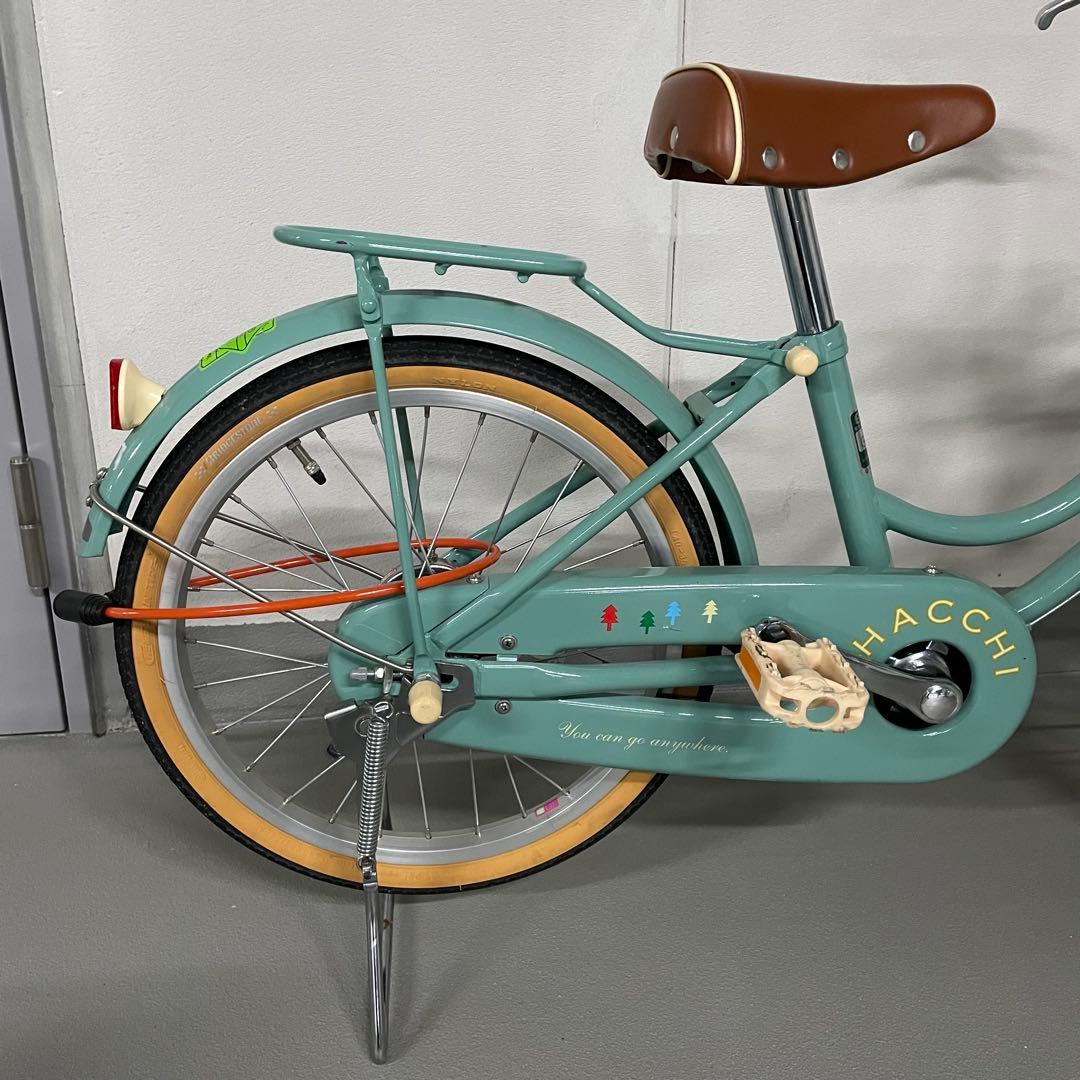 ブリヂストン 子供自転車 HACCHI ハッチ 18㌅ グリーン