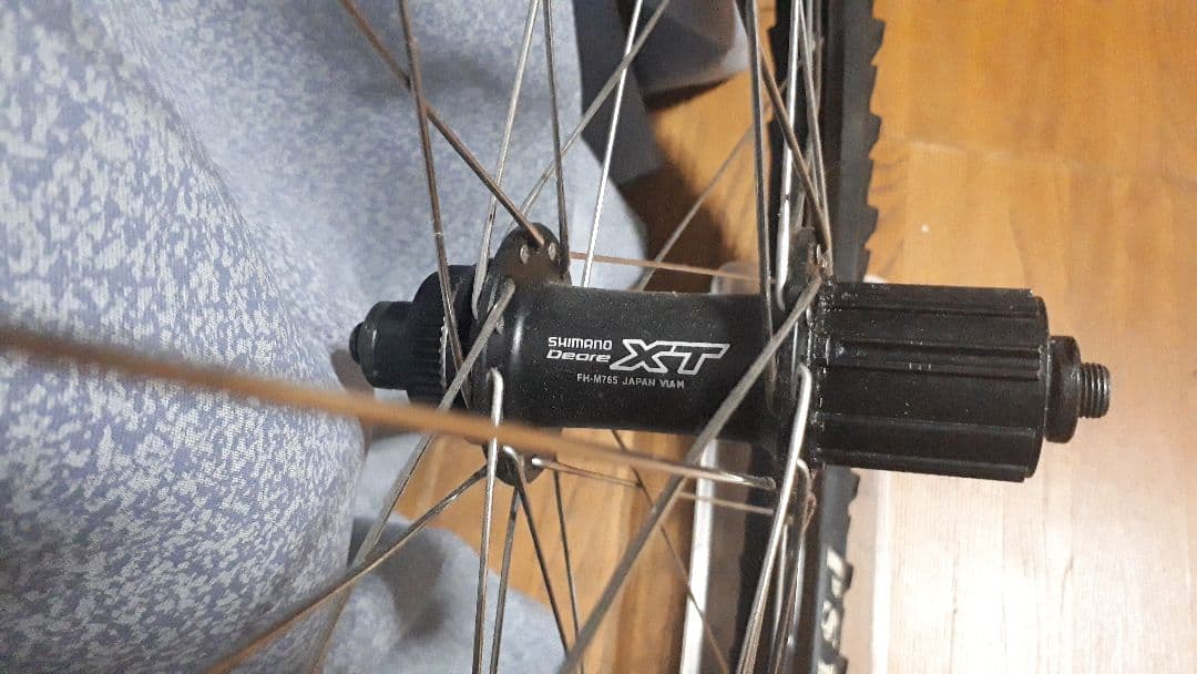 Shimano XT M765 MAVIC 717 DISCホイール 26インチ