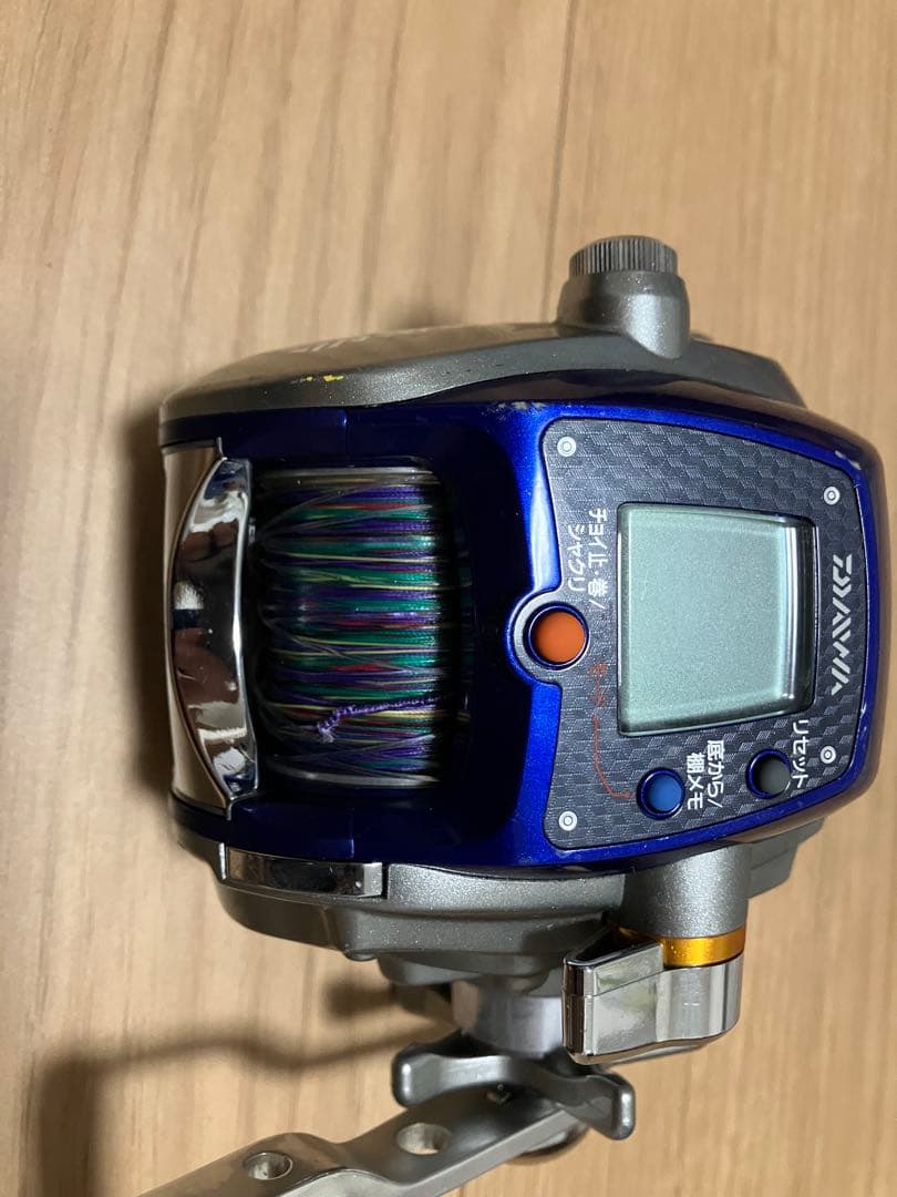 デジタル電動リール 青/銀　レオブリッツ 400
