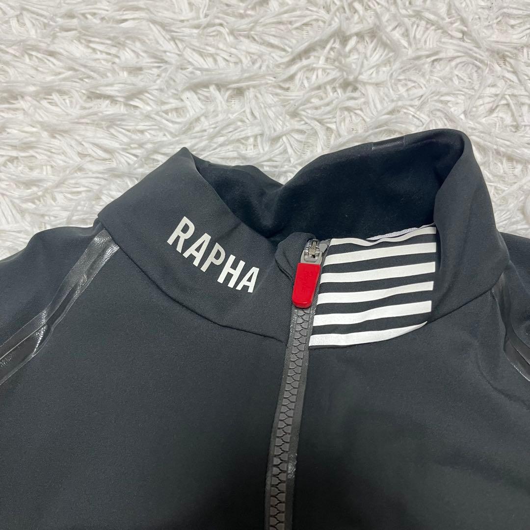 最高級 rapha ラファ プロチーム ジャケット サイクリングウェア ブラック